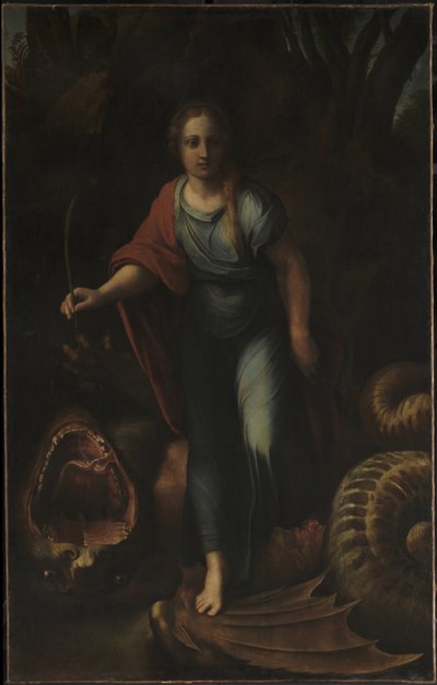 Saint Margaret by Raffaello Sanzio Raphael
